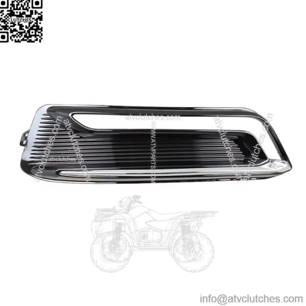 Passenger Right Side Fog Light Bezel Black & Chrome For 2014-20 Chevrolet Impala