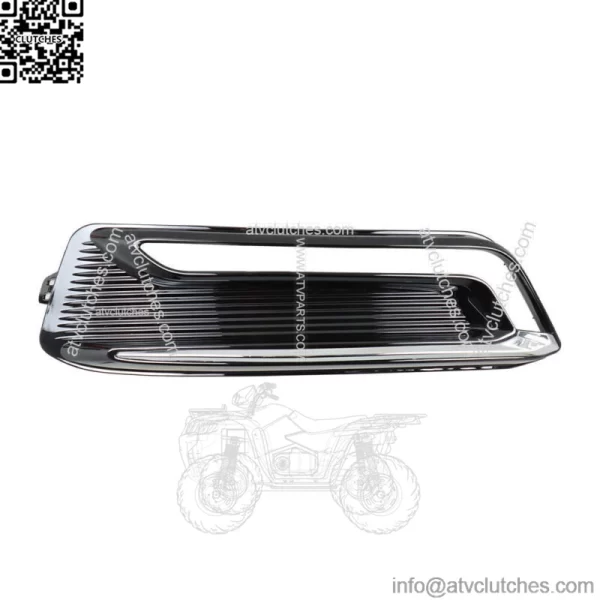 Passenger Right Side Fog Light Bezel Black & Chrome For 2014-20 Chevrolet Impala - Image 2