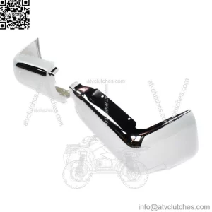 Steel Rear Step Bumper Face End Cap For 2009-2014 Ford F150 Pickup Chrome