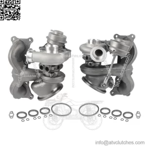 Twin Turbos Turbocharger TD03 Fits BMW N54 335i 335xi 335is 3.0L 2007-2013