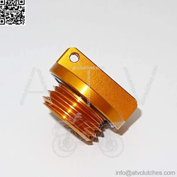 Oil Filler Cap Plug For Yamaha R1 R3 R6 FZ1 FZ6/R FZ07 FZ8 FJR1300 MT01 MT07 YFM600 FZR FZS TDM XVS650 TZ250 (yellow) - Image 2