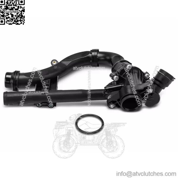 Engine Coolant Thermostat Housing Assy for Mercedes-Benz W205 C300 15-18 L4 2.0L