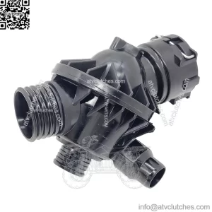 Engine Coolant Thermostat Housing Assembly W/ Sensor Direct For BMW X5 X6 435i