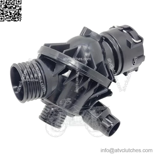 Engine Coolant Thermostat Housing Assembly W/ Sensor Direct For BMW X5 X6 435i
