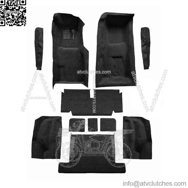 1969 Chevrolet Corvette Auto Complete with Pad Loop Carpet 16697