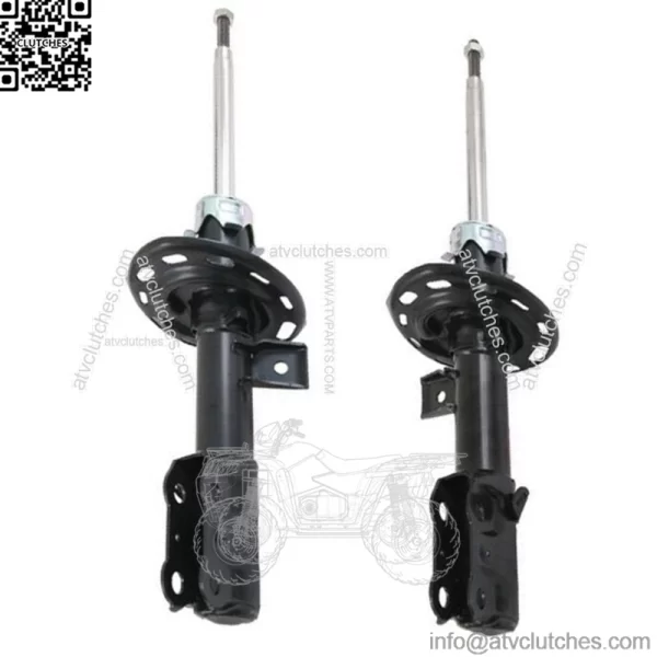2 New Front Suspension Shocks Struts for 2007 2008 Honda Fit with Warranty