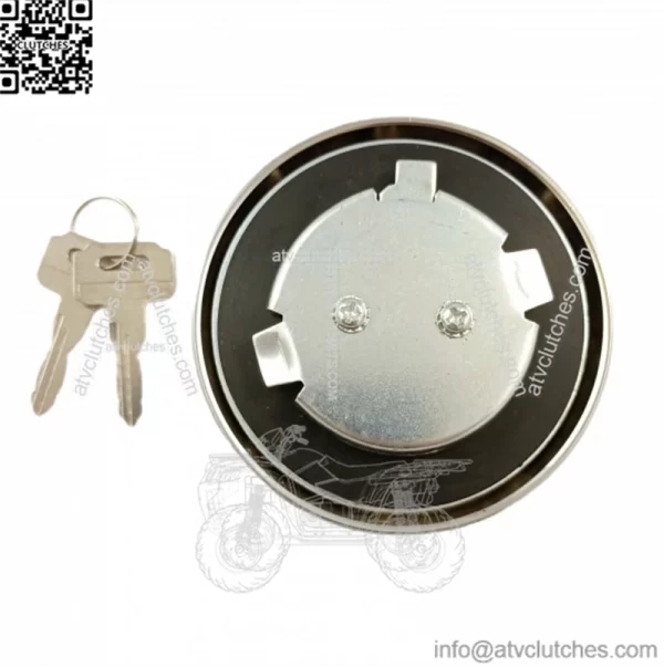 Tank cap Fuel tank cap with 2 keys Chromed Locking Truck Steel 60mm - Image 3
