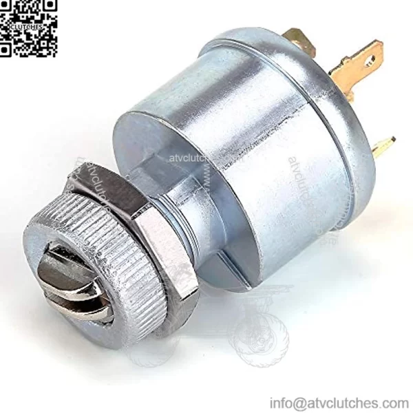 Golf Cart Ignition Switch for EZGO 1968-up with Factory Lights Gas & Electric, 3-Way 4-Terminal with 2 Standard Keys, OEM# 33639-G01 33639G01 - Image 4