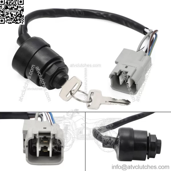 Key Ignition Switch Set For Kawasaki Teryx 750 800 / KRF750 4x4 KRF800 2008-2020