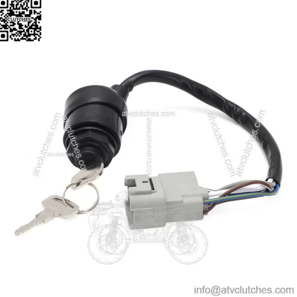 Key Ignition Switch Set For Kawasaki Teryx 750 800 / KRF750 4x4 KRF800 2008-2020 - Image 3