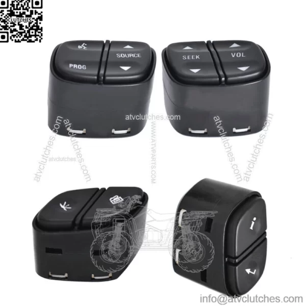 New Steering Wheel Radio Volume Control Switch For GMC Chevrolet Yukon 21997738 - Image 2