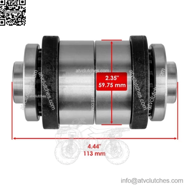 Front Differential OST Output Hub For Polaris Ranger 800 6x6 2011-2016 (For: Polaris Sportsman 570) - Image 3