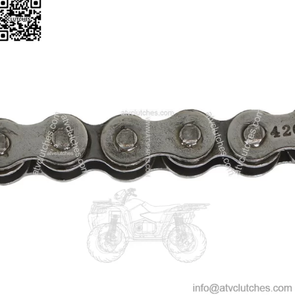 Front Jackshaft Chain For Coleman CT200U,CT200U-EX,BT200X Mini Bike #420 42L - Image 3