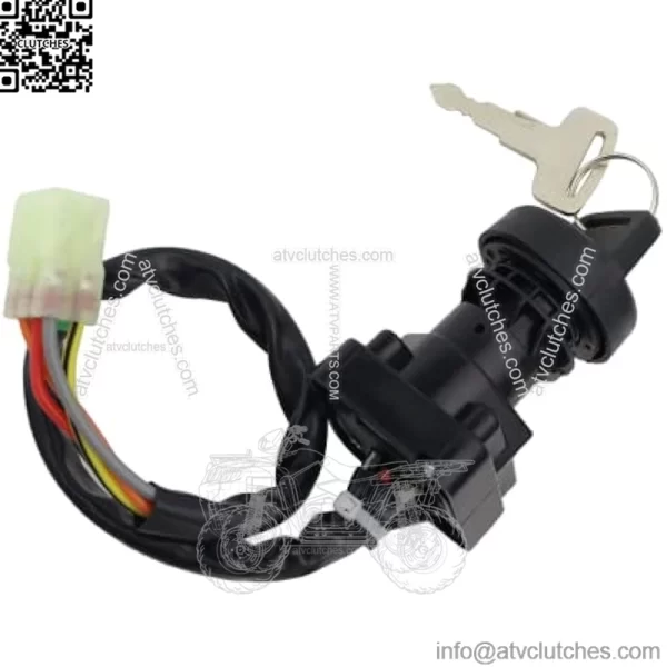 Starter Motor & Solenoid Relay & Ignition Switch for Suzuki ATV Eiger 400 2WD 4WD LT-A400 LT-F400 2002-2007 3545-016 31100-38F00 3313-719 31210-PWB1-900 SM-14241 - Image 5