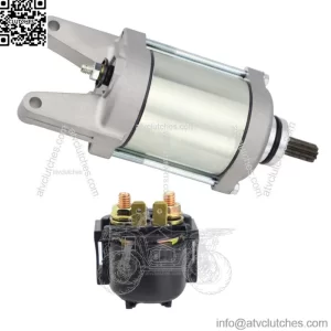 Starter For kawasaki UTV Teryx 750 KRF750 All Models 2008-2013 18719 with Relay (For: More than one vehicle)