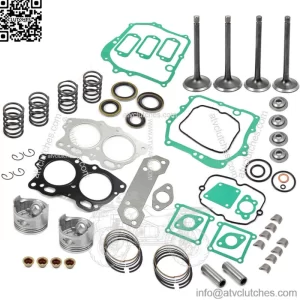 Engine Rebuild Kit Piston Gasket Valve For EZGO Golf Cart Robin 350cc 1996-02