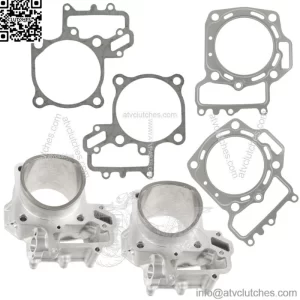 F & R Cylinder w/ Gaskets For Kawasaki Teryx 4 800 KRT800 Camo 21-22 (For: More than one vehicle)