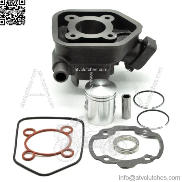 Cylinder set standard 50ccm for Peugeot Speedfight 1 & 2 LC standing water 9015