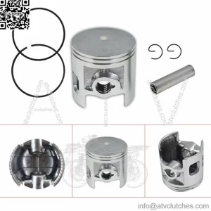 For Yamaha DT 175 YT175  Piston 66mm Bore 69.5mm Height Rings Kit Motorcycle