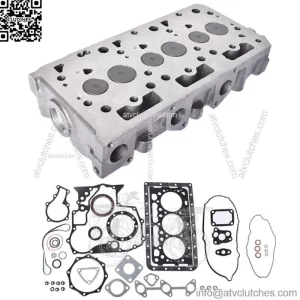 New "Complete" Cylinder Head & Full Gasket Kit FITS Kubota D902 ZD323