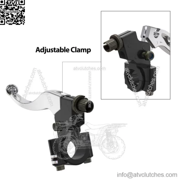 7/8" Left Brake Clutch Lever for MB165 MB200 Coleman CT200U Trail 200 Mini Bike - Image 5