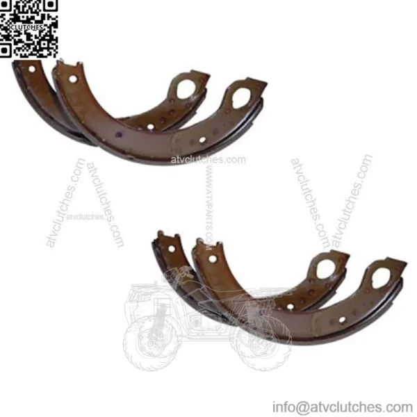 NCA2218B Brake Shoe Sold 4/Box Drum Fits Ford New Holland 2000 4000 600 Ser