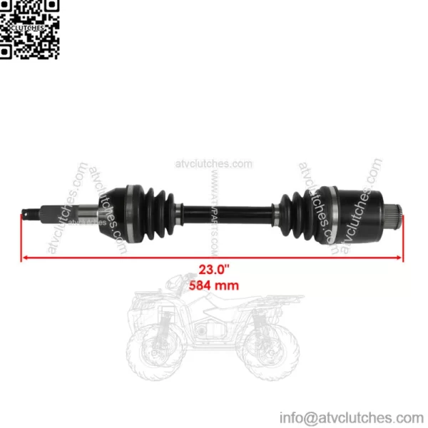Rear Left Or Right CV Joint Axle W/ Bearing for Polaris Sportsman 800 EFI 2005 (For: Polaris Sportsman 800) - Image 2