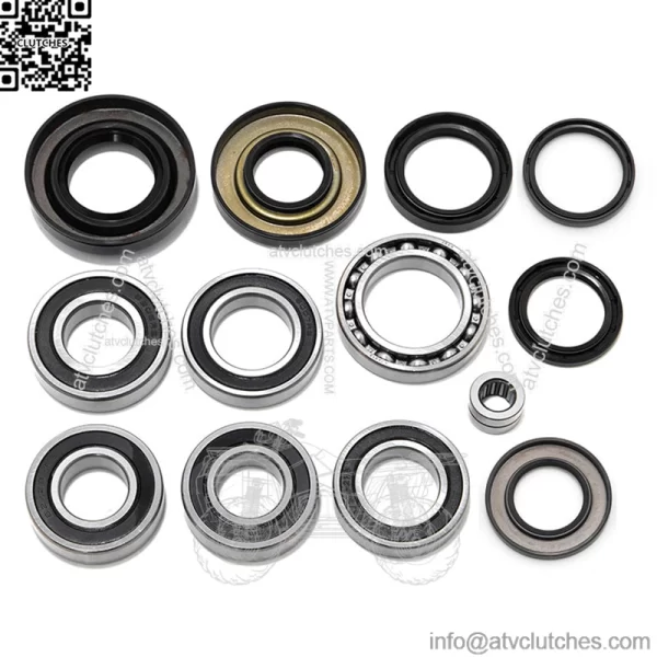 Rear Differential & Axle Bearings Seals Kit For Honda Rancher 350 400 TRX350 TRX400 2000-2006 - Image 2