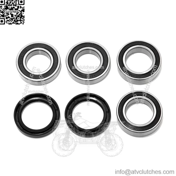 Rear Wheel Axle Bearings Seals Kit For Honda ATC250SX / Big Red 250 ATC250ES 1985 - Image 2