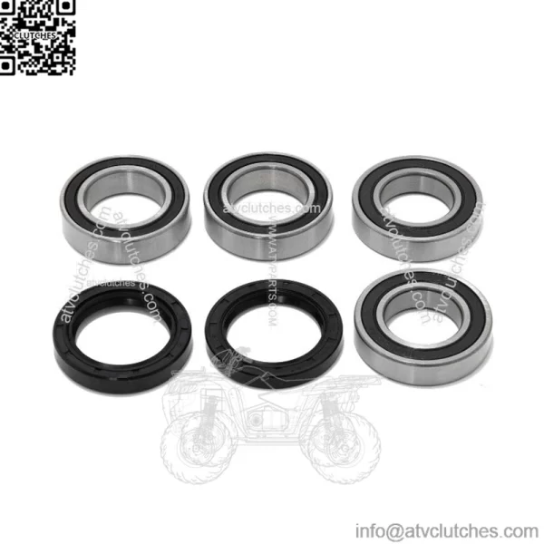 Rear Wheel Axle Bearings Seals Kit For Honda ATC250SX / Big Red 250 ATC250ES 1985 - Image 3