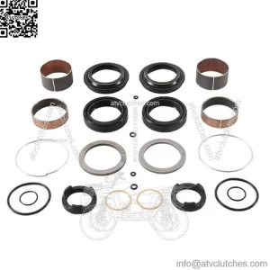Fork Rebuild Kit - W/Bushings and Seals For 1996-2003 Yamaha YZ250