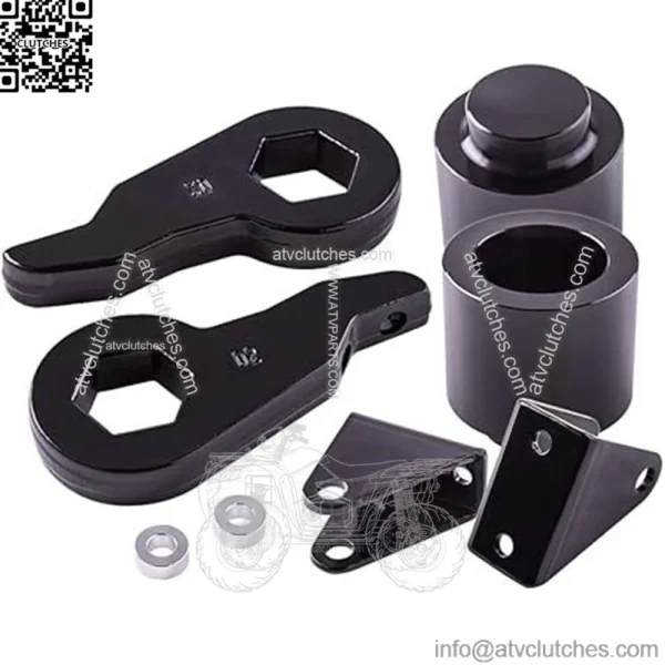 03-10 Hummer H2 front 3-point block rear 3-inch block