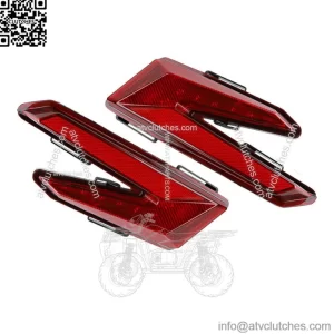 For 2017-2021 Can Am Maverick X3 R Turbo Left Right Red LED Brake Tail Lights