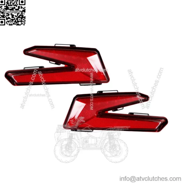 For 2017-2021 Can Am Maverick X3 R Turbo Left Right Red LED Brake Tail Lights - Image 2