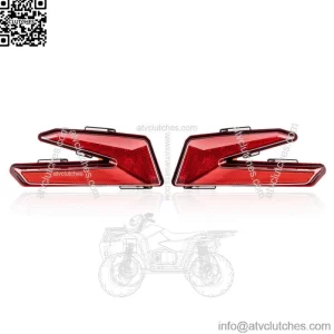 For 2017-23 Can Am Maverick X3 Max RR Turbo Left Right Red LED Brake Tail Lights