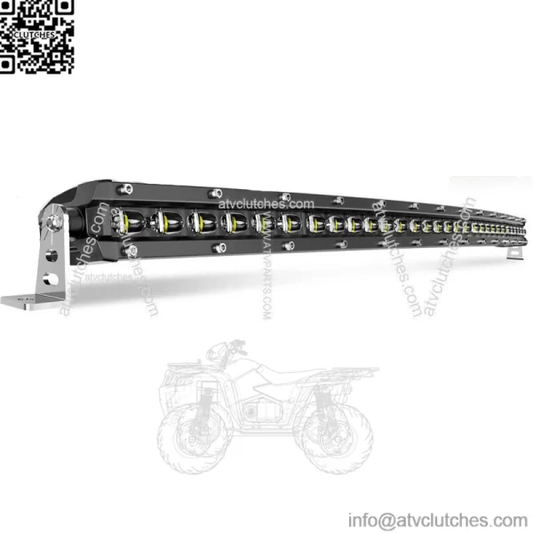 Slim 32inch Curved LED Light Bar Spot Flood For 2017-2023 Can-Am Maverick Max X3