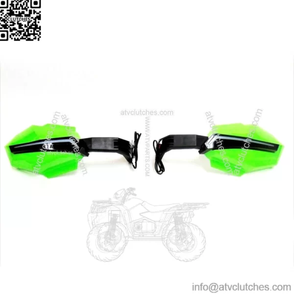Snowmobile Medium Green Procross LED Hand Guard Lighted Kit 8639-355 - Image 3