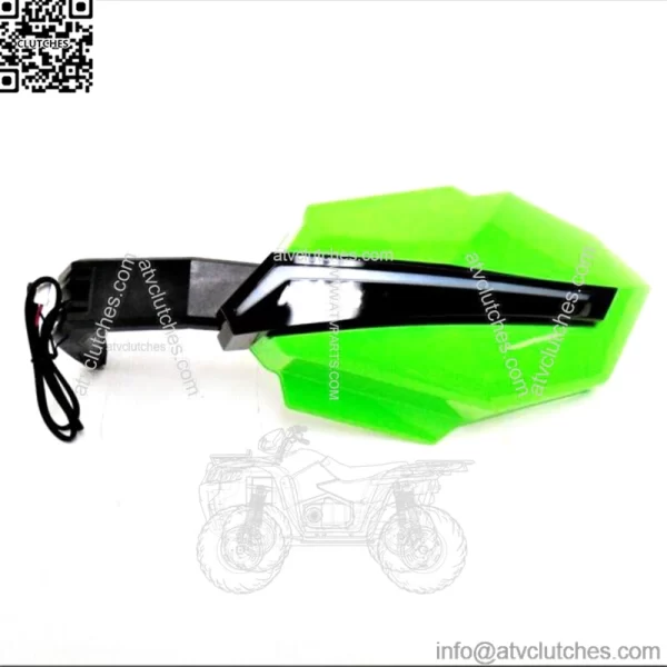 Snowmobile Medium Green Procross LED Hand Guard Lighted Kit 8639-355 - Image 4