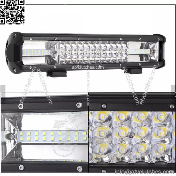 Led bar 15" 108W combo