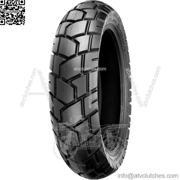 Shinko 705 Dual Sport Front Rear Tire 130/90-17 68H Bias DOT Motorcycle Street (For: Harley-Davidson)