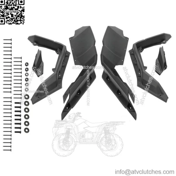 For Can-Am Maverick X3 Turbo R 2017-2023 Extended Fender Flares # 715002973