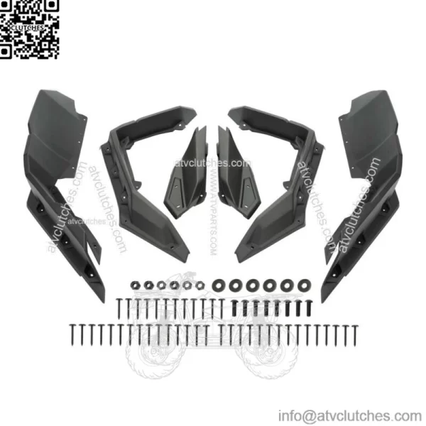 For 2017-2022 Can Am Maverick X3 RR/1000 Super Extended Fender Flares #715002973