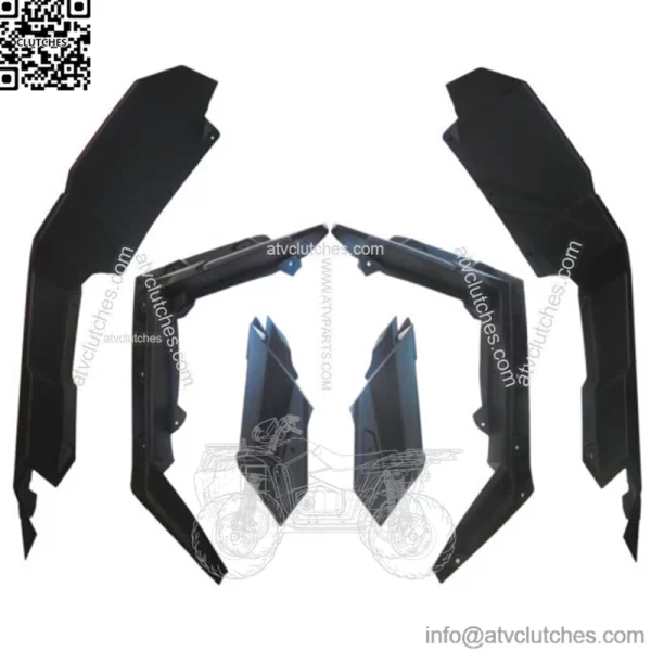 2017-2021 Can-Am Maverick X3 Turbo R OEM Super Extended Fender Flares 715002973