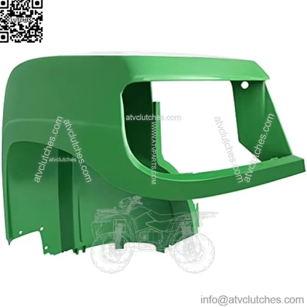 New Green Right Front Fender Compatible with John Deere Gator 620i 850D Replacement for AM137567 - Image 3