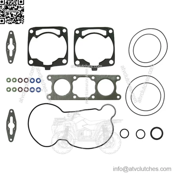 Top End Gasket Kit for Polaris Many 2009-2017 600 CFI Snowmobiles -