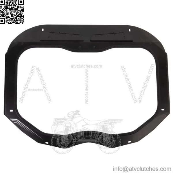 Tusk UTV Full Glass Windshield Vent and 16" Wiper Fits CAN-AM MAVERICK X3X3 - Image 2