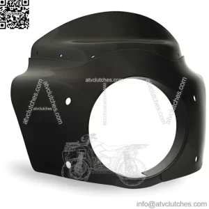 Memphis Shades Gloss Black Road Warrior Fairing M8 Harley 18+ Softail FLSB FLSL (For: Harley-Davidson)