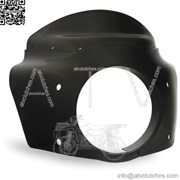 Memphis Shades Gloss Black Road Warrior Fairing M8 Harley 18+ Softail FLSB FLSL (For: Harley-Davidson)
