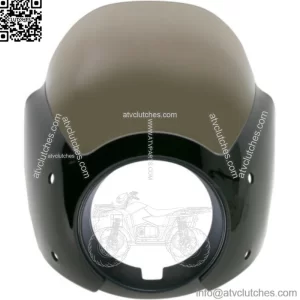 Memphis Shades Gloss Black Cafe Fairing M8 Harley 96+ XL M8 Softail FXBB FXLR (For: Harley-Davidson)