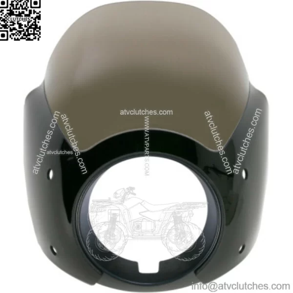 Memphis Shades Gloss Black Cafe Fairing M8 Harley 96+ XL M8 Softail FXBB FXLR (For: Harley-Davidson)